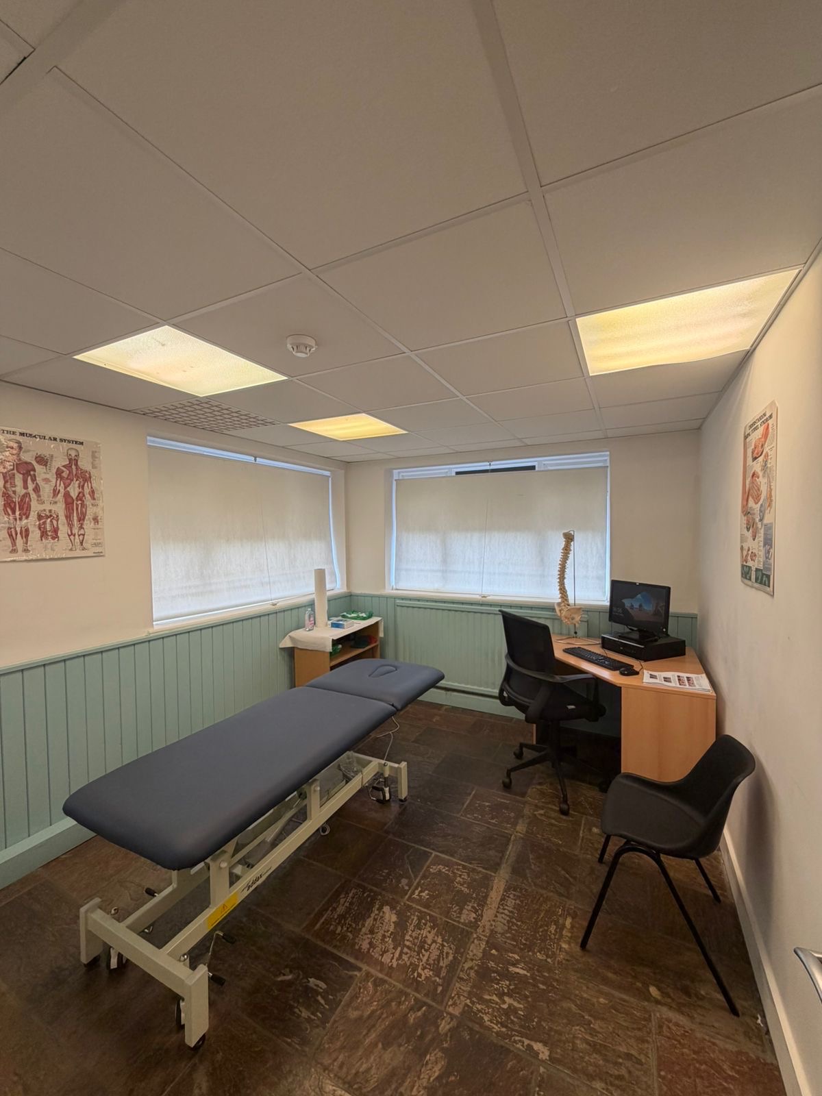 Treatment setup