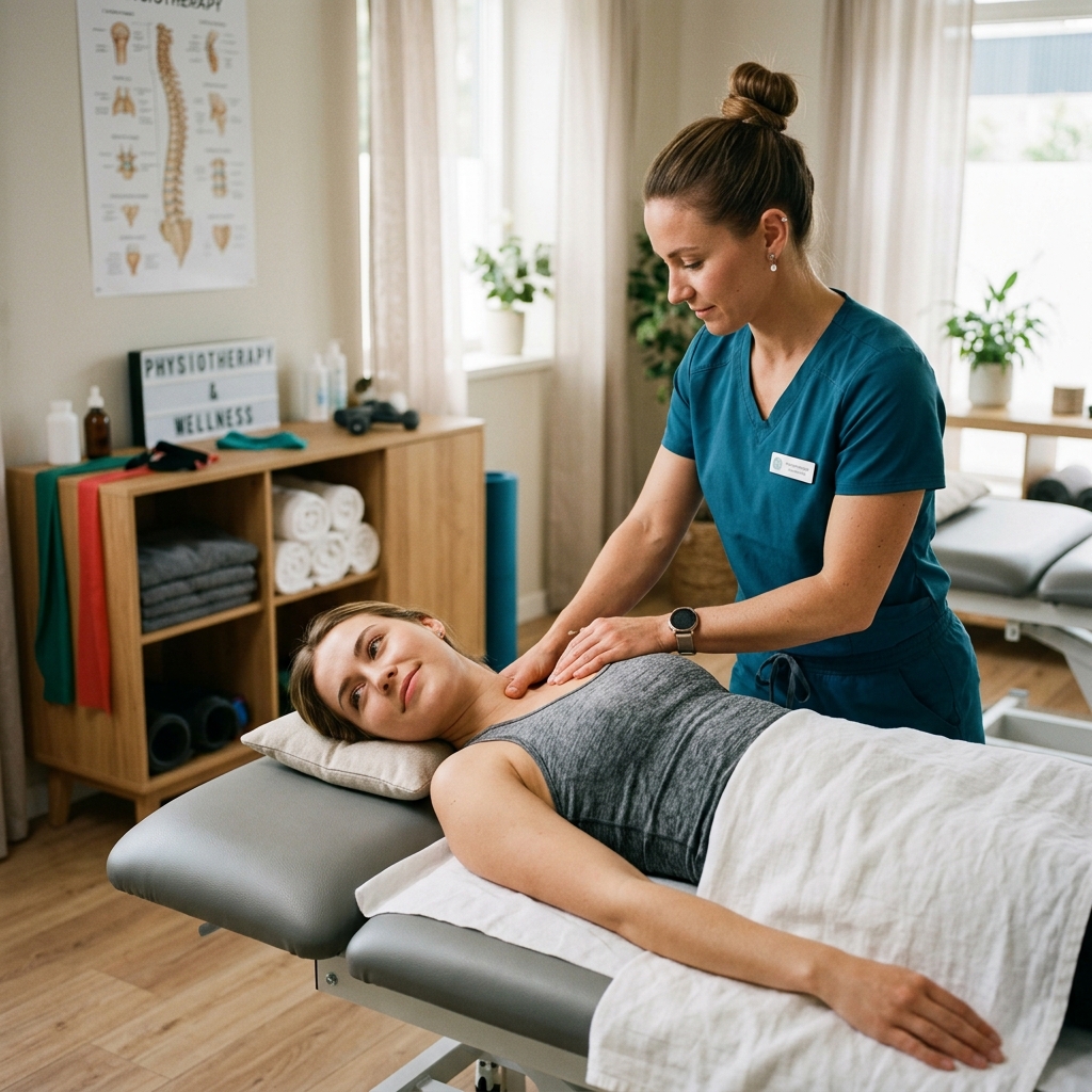 Physiotherapy session